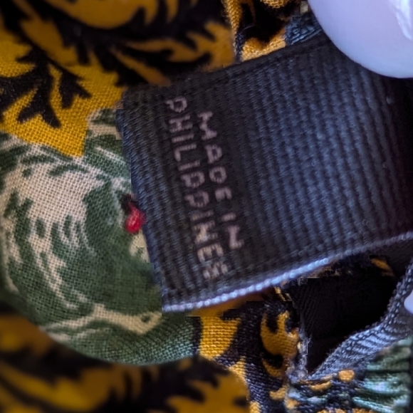 J.Crew Off the Shoulder Ratti Elephant Print Top long sleeve size 14 - Picture 4 of 16